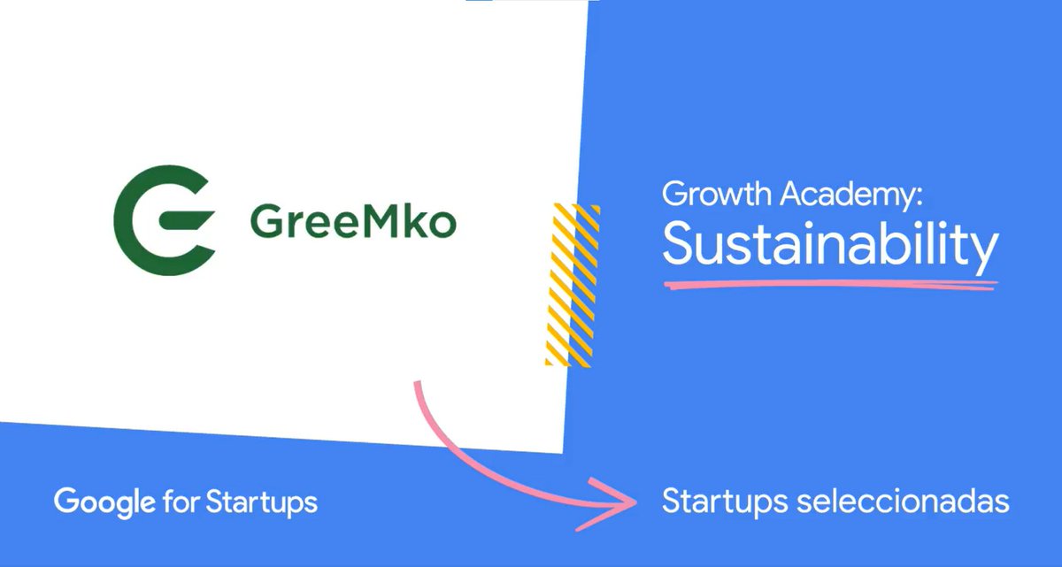 🌱 Entramos en la #GrowthAcademy Sustainability de @GoogleStartupES! Encantados de participar en este programa de dos meses enfocado en habilidades esenciales de crecimiento y estrategias de internacionalización. ¡Por un desarrollo cada vez más sostenible! 🌎🌍🌏