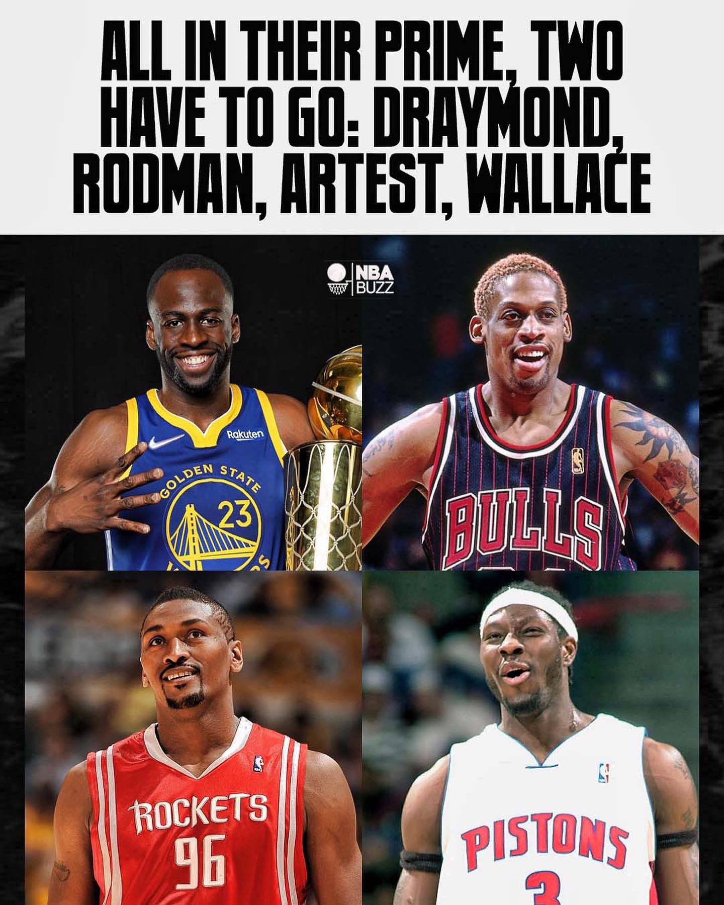 Whose NBA career is better? Dennis Rodman vs. Ben Wallace