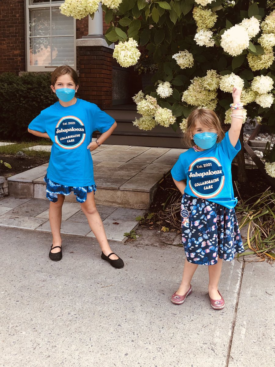 3rd Sept in a row, I’m sending my kids back to school, feeling like the gov’t failed to protect them. Placing 💰 over people, vulnerable folx, health care workers, teachers. +++ gratitude to <a href="/nilikm/">Nili Kaplan-Myrth MD PhD</a> for continuing to go ⬆️ &amp; beyond to keep us safe. #CovidIsNotOver #Jabapalooza
