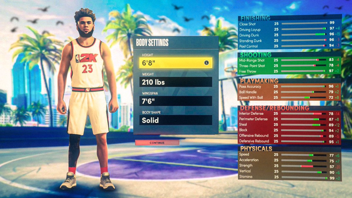 #NBA2K23 MyPlayer Builder Concept

Support Appreciated 

Working with <a href="/FluGameNation/">FluGame💜</a>