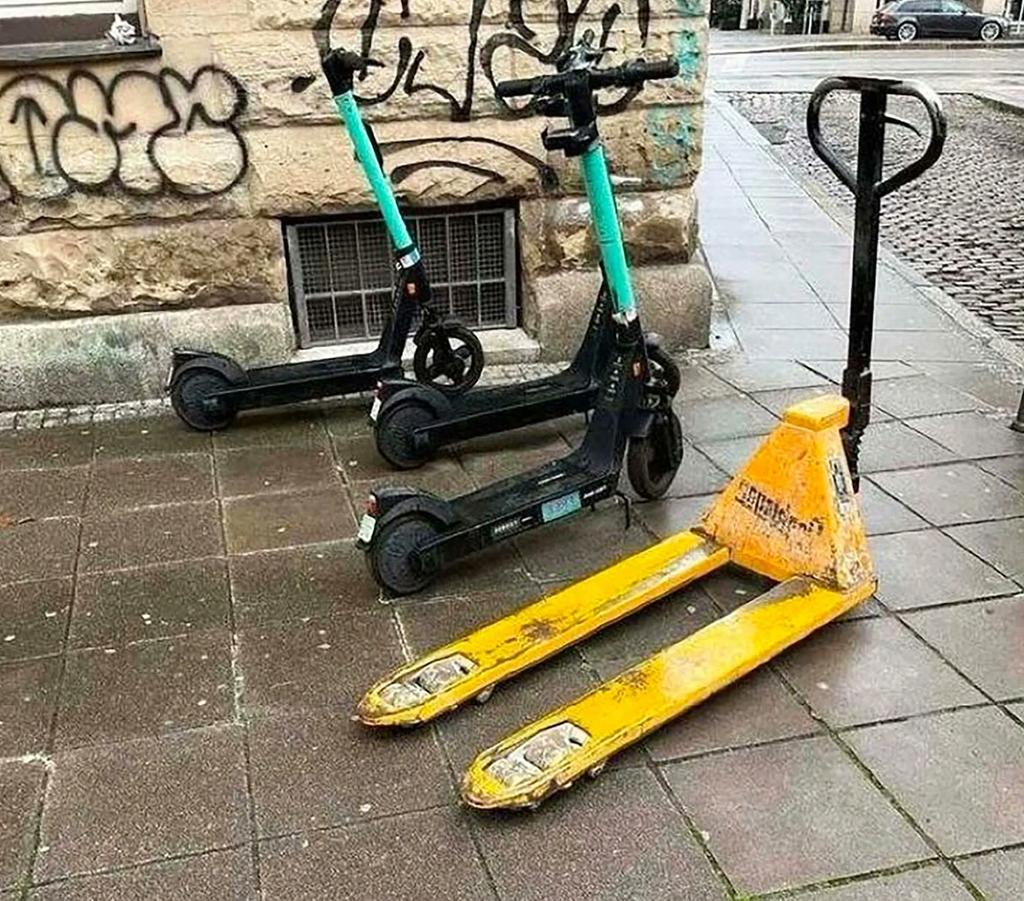 Двухместный самокат