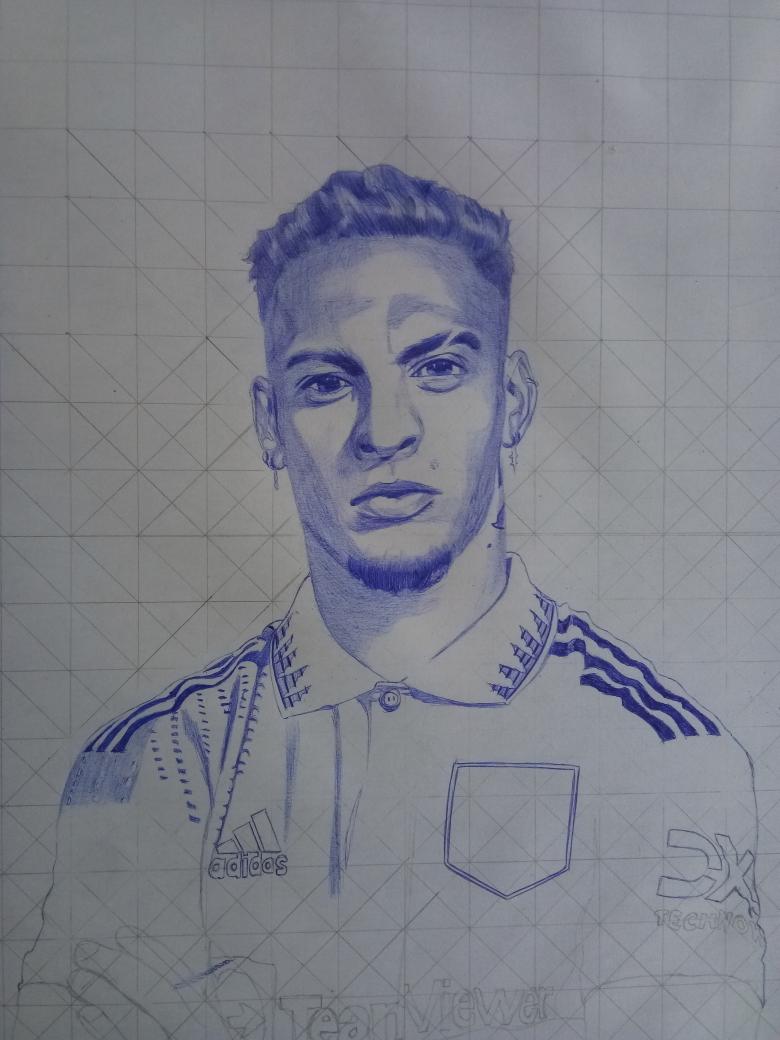 PhenomenalFH's tweet photo. Another Banger 💥💥💥
Here's a BallPoint work of Brazilian 🇧🇷/ Manchester United 🔴 Winger @antony00

What do y'all think
@Utdtori
@ManUtdInPidgin
@ManUtd
@TenHagMind

#ForThePassion
#GGMU https://t.co/g9uPKZt9Tp