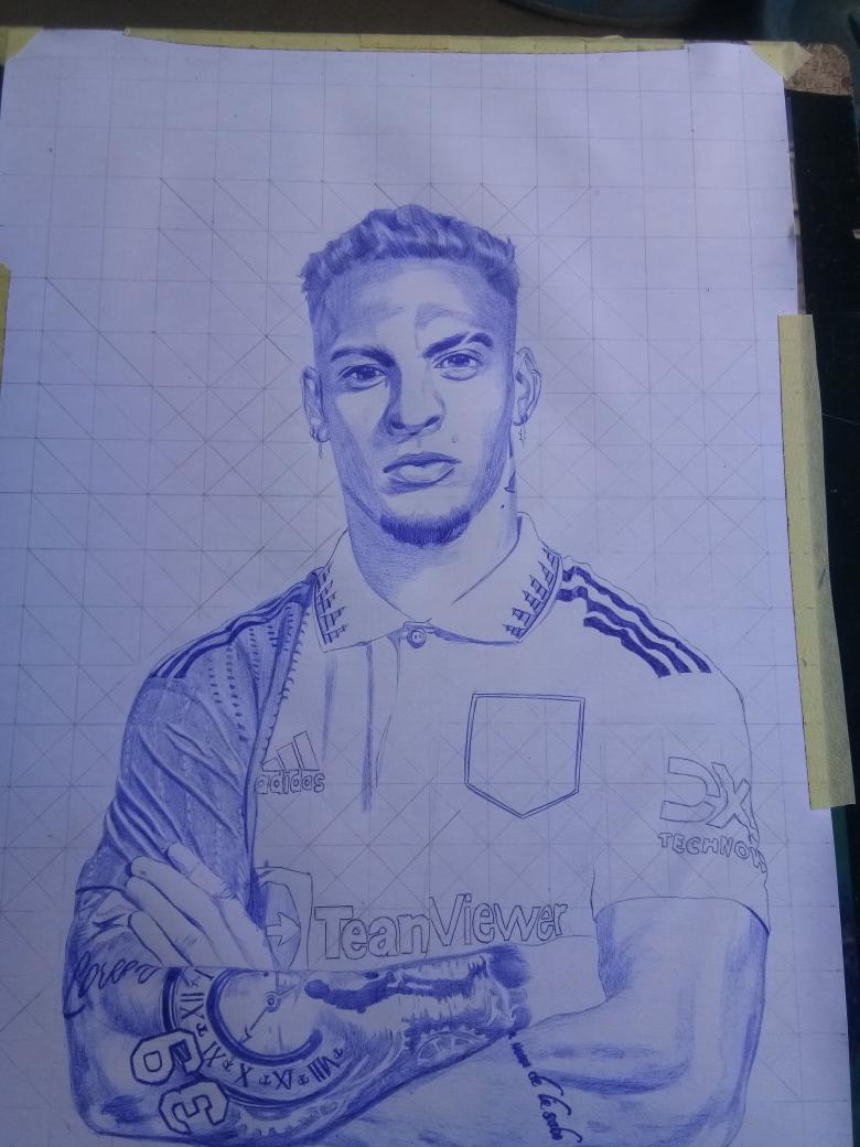 PhenomenalFH's tweet photo. Another Banger 💥💥💥
Here's a BallPoint work of Brazilian 🇧🇷/ Manchester United 🔴 Winger @antony00

What do y'all think
@Utdtori
@ManUtdInPidgin
@ManUtd
@TenHagMind

#ForThePassion
#GGMU https://t.co/g9uPKZt9Tp