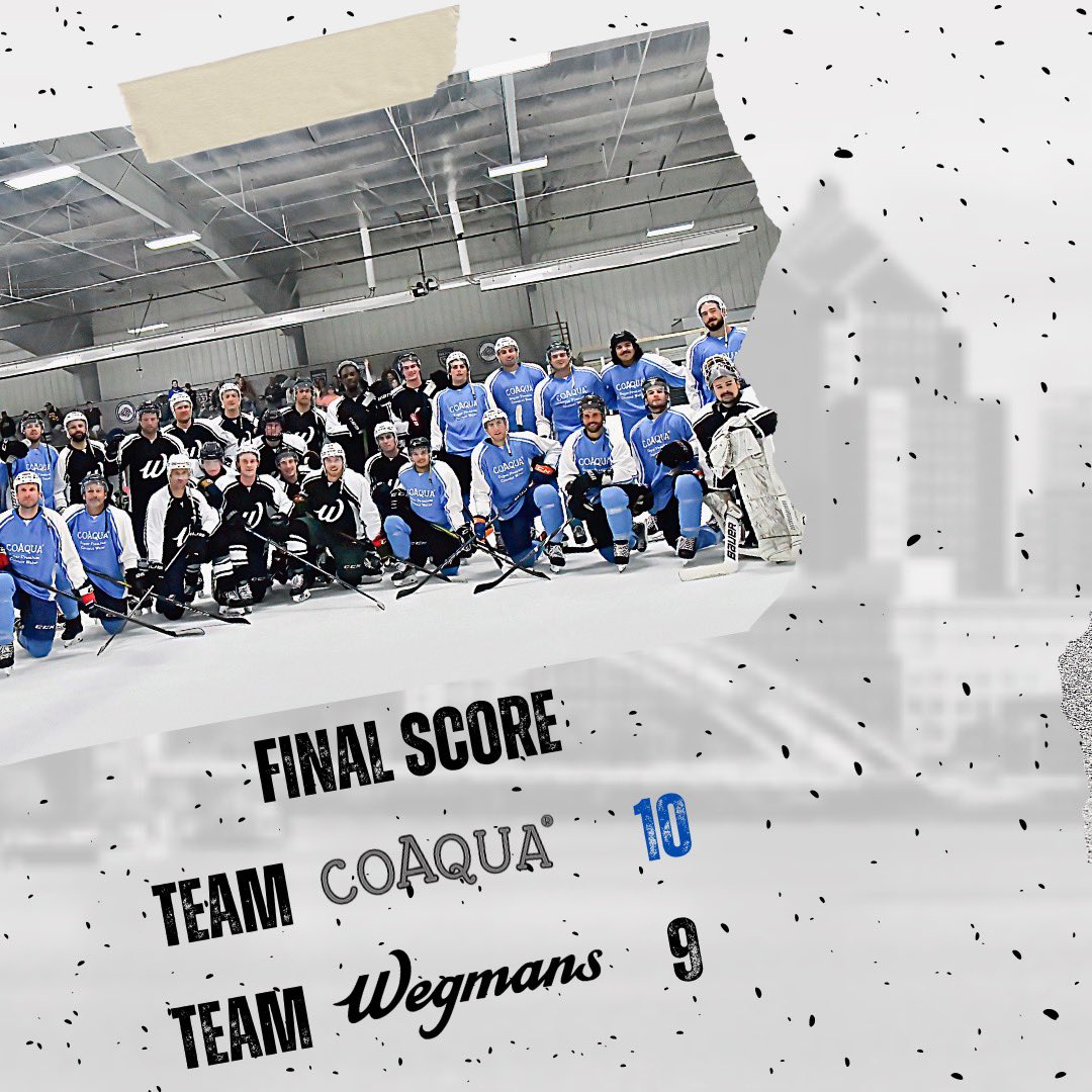 HockeyBuddiesNY's tweet photo. A huge thank you to all of the players, sponsors, and fans who helped make the Rochester Charity Cup such a success! In total, we were able to raise over $20,000 to help provide underprivileged children with an opportunity to play hockey! We can’t wait to see you all next year! https://t.co/Gb2Dx9rr1d