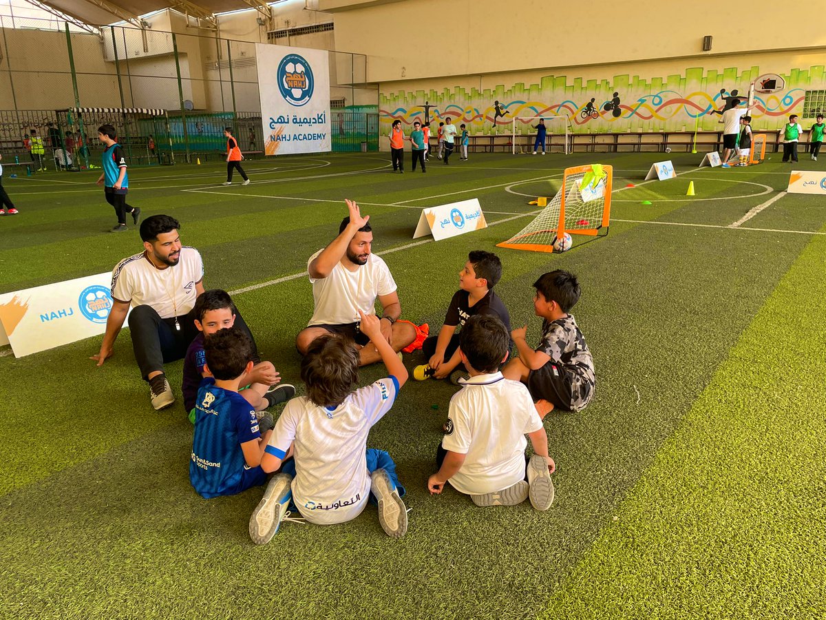 nahjacademy's tweet photo. اكاديمية نهج تطلق اول حصة تدريبيه لها  😍⚽️🙏🏼

والقادم اجمل ان شاء الله 😍⚽️

0532170383
#إعلان #AD #الرياض #أكاديمية #كرة_القدم https://t.co/S4ILh2T61l