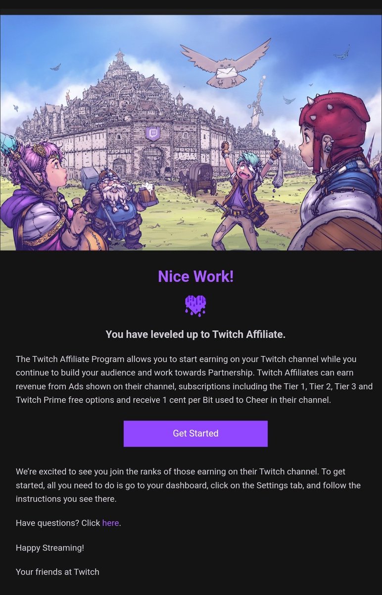 LunabelleWolf's tweet photo. Tiny bit late posting, however I reached a new level!!!!
Thank you to everyone who helped me reach affiliate so quickly.
Just finishing up getting emotes and channel points set up. Be live in a few days!!!!
#twitchaffiliate #twitch #rununtilyouflygang #rtgRT @BlazedRTs @sme_rt https://t.co/jGp2tsgaW5