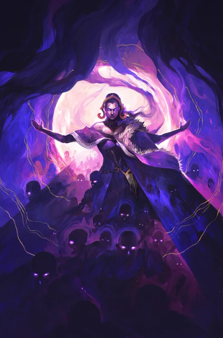 I created this cover featuring Liliana Vess earlier this year together with  !Was a super fun project!#mtg #mtgart #mtgcommunity #mtgaddict #illustration #art #digital #digitalart #painting #cover #fantasy 
