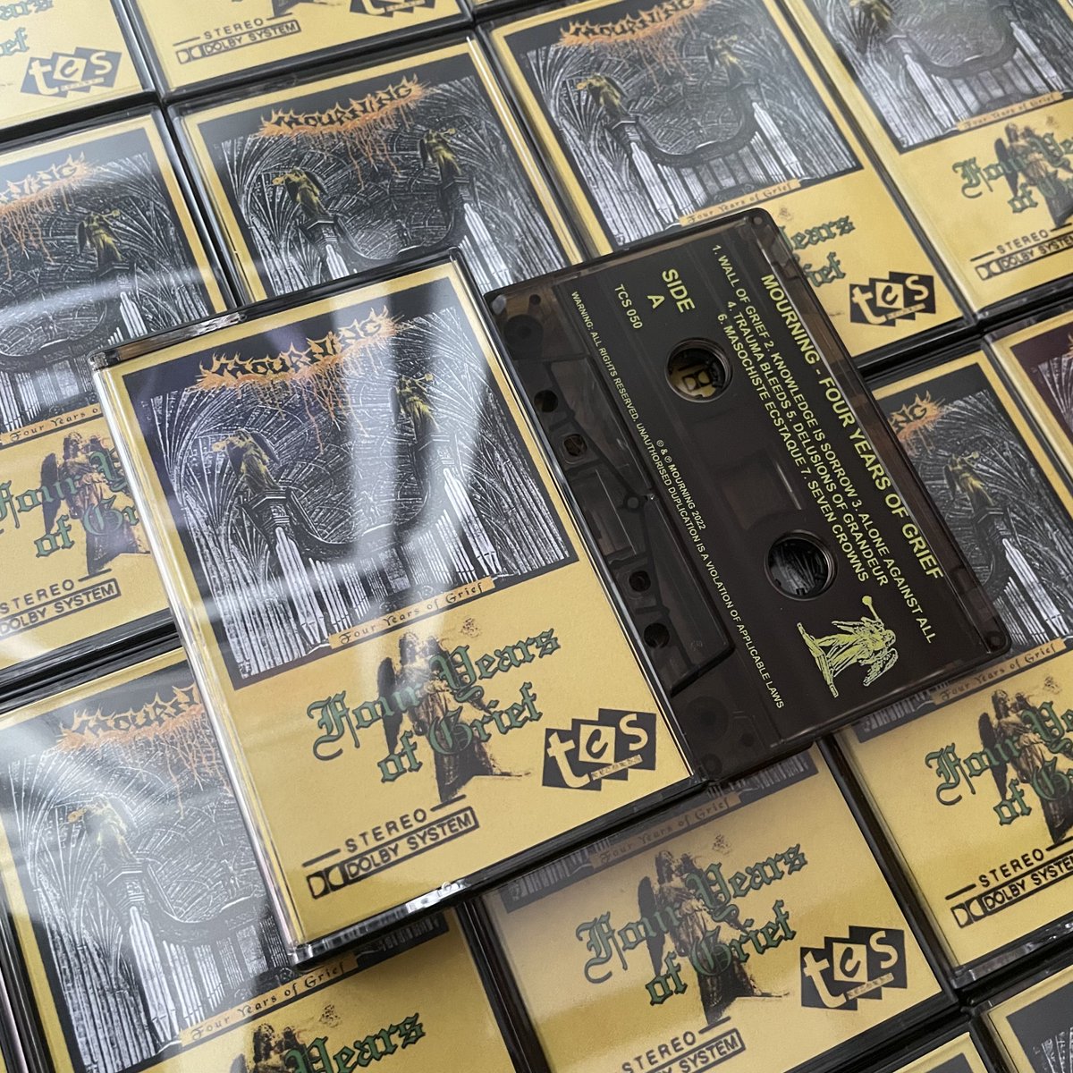 Weekender tapes and shirts leftovers up now at mourninghc.bigcartel.com