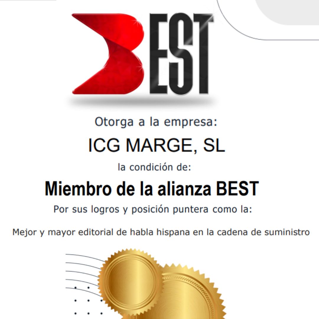 ¡Ya somos miembros oficiales de la alianza BEST! 🎉 Marge Books es reconocida como la mejor y mayor editorial de habla hispana en la cadena de suministro 💥.

🚀 Esto demuestra nuestro liderazgo en las ediciones dirigidas a la formación y el desempeño profesional.