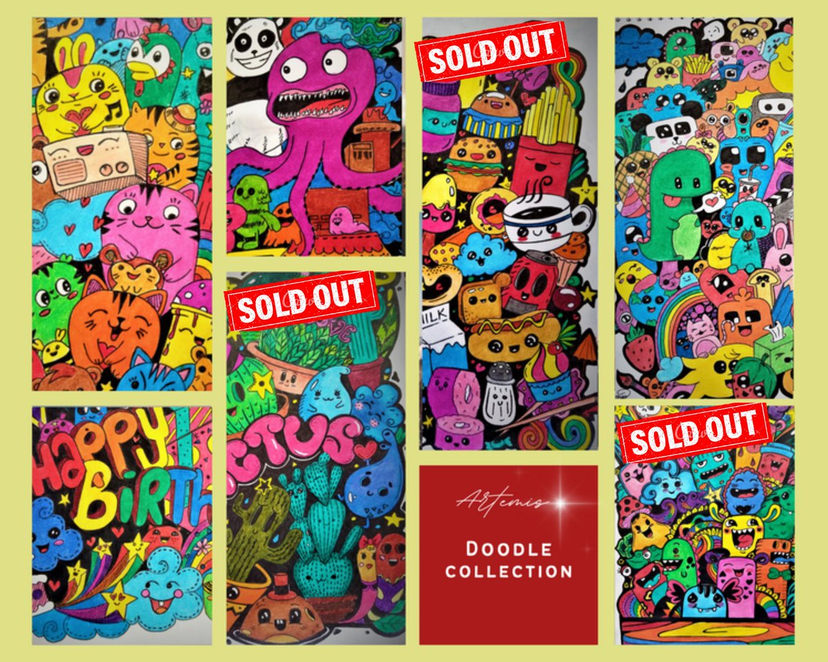 Artemispaintin's tweet photo. 🔵welcome to the world of my #Doodle painting, the fresh and colorful collection that contains beautiful hand drawn paintings.
🔴https://t.co/KpiWluHyKE
🟢https://t.co/OHeuoDJv3C
🟡#NFTCommunity #NFTSPACESHIP #SHILL #Support_time #nftcollectors #doodleart #painting #drawing https://t.co/XKukMtOeM0