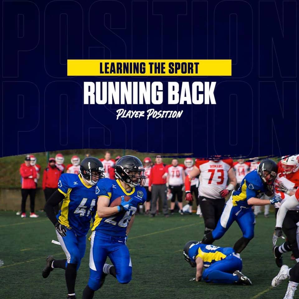 hudfbl_'s tweet photo. New to American Football? Need to know the basics? 
We'll be going over each position leading up to freshers!

Have a bit of speed? Able to evade tackles, or go through defenders? A bit of a protector?

Running Back might be for you! Join us and give it a go! 

#TogetherWeAchieve https://t.co/ojanWBlTzO