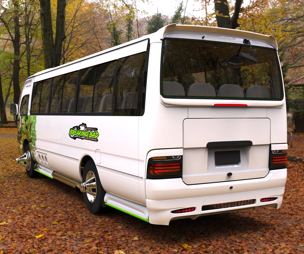 xteam507's tweet photo. Toyota Coaster Modificado 3D https://t.co/6g39LExNWO