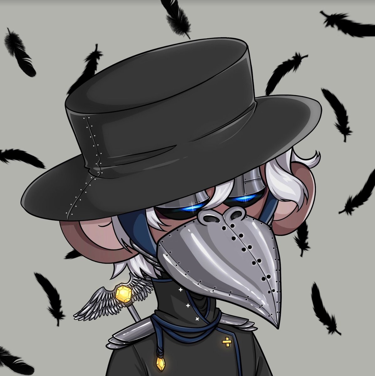 The Plague Doctor… Enlightened 🛸

This is the level of art you can expect on Dab Island 🏝️