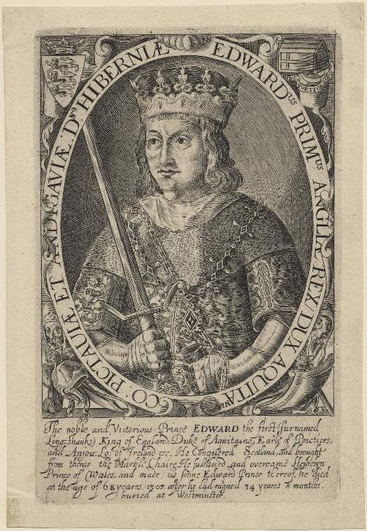 fitzArtBot's tweet photo. P.2570-R Edward I, The noble and Victorious Prince EDWARD the first (surnamed Long-shanks) King of England. Duke of Aquitaine, Earle of Poictiers, and Anjou: Lo: of Ireland etc., Baziliologia - print made by Renold Elstrack https://t.co/nzZUV1epcu Acquired 1933 https://t.co/5CdK8KE2mS