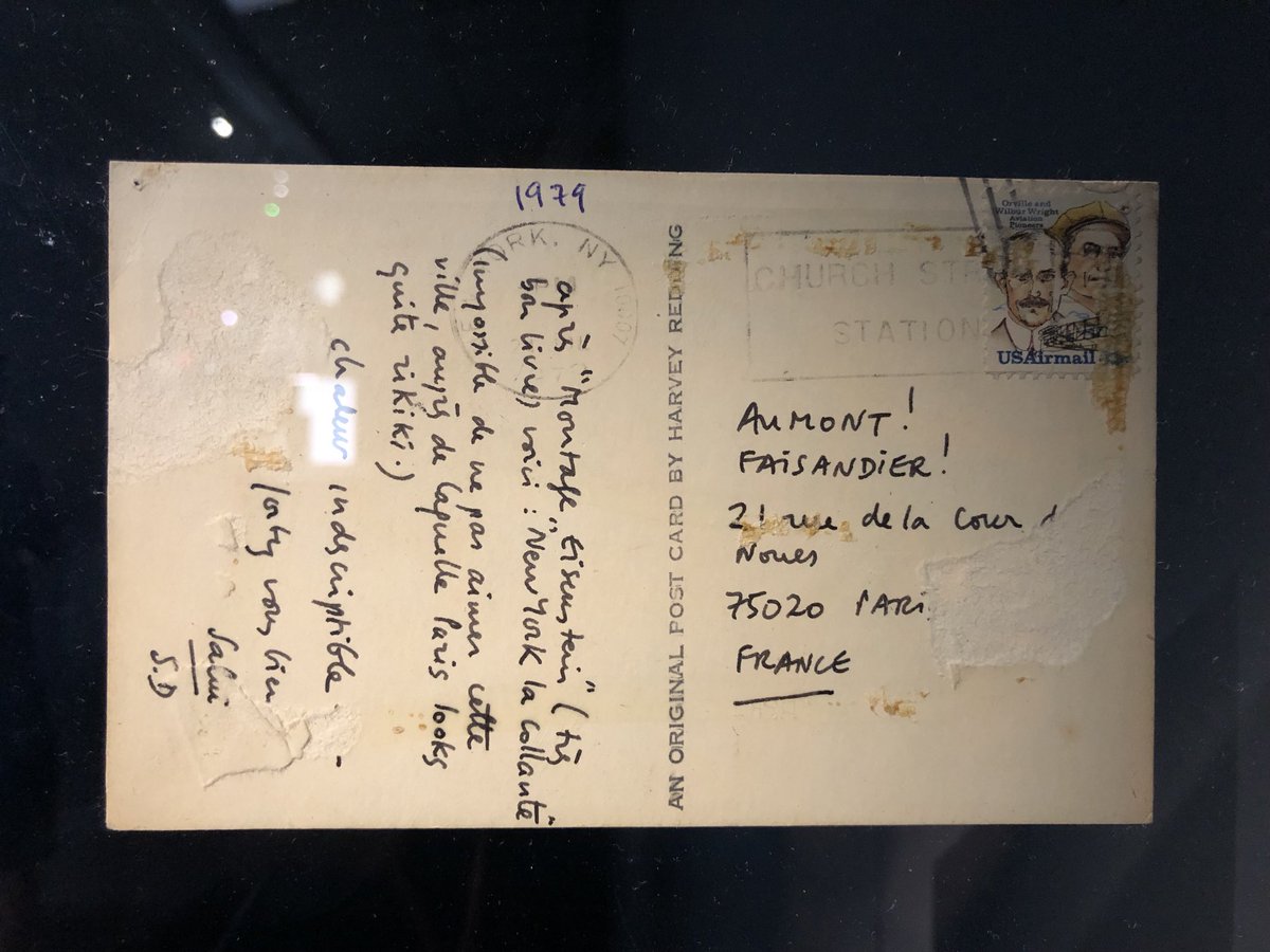 GGauv's tweet photo. « Paris looks quite rikiki » : les cartes postales complètes de Serge #Daney, quel so beautiful livre ça ferait. https://t.co/ksbtQxq38P