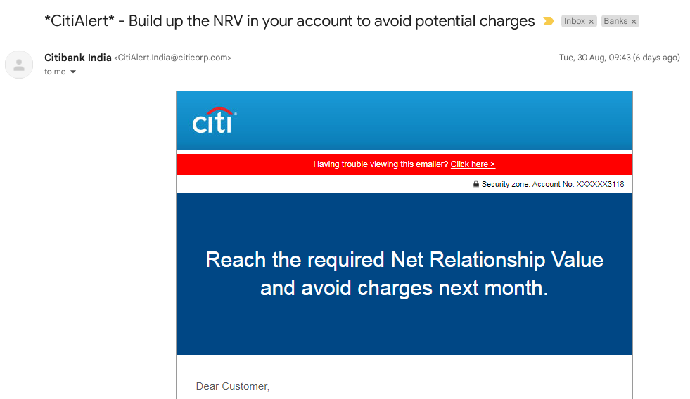 creativearnab's tweet photo. @CitibankIN @Citibank placed a request to close my Citibank Suvidha account on May 30, 2022 and the request# was 1122057843. Till date the account is not closed and to my surprise I am getting MAB emails!!

@AxisBank @AxisBankSupport - Beware of what are you getting from Citi!! https://t.co/ZvUrvAIu3B