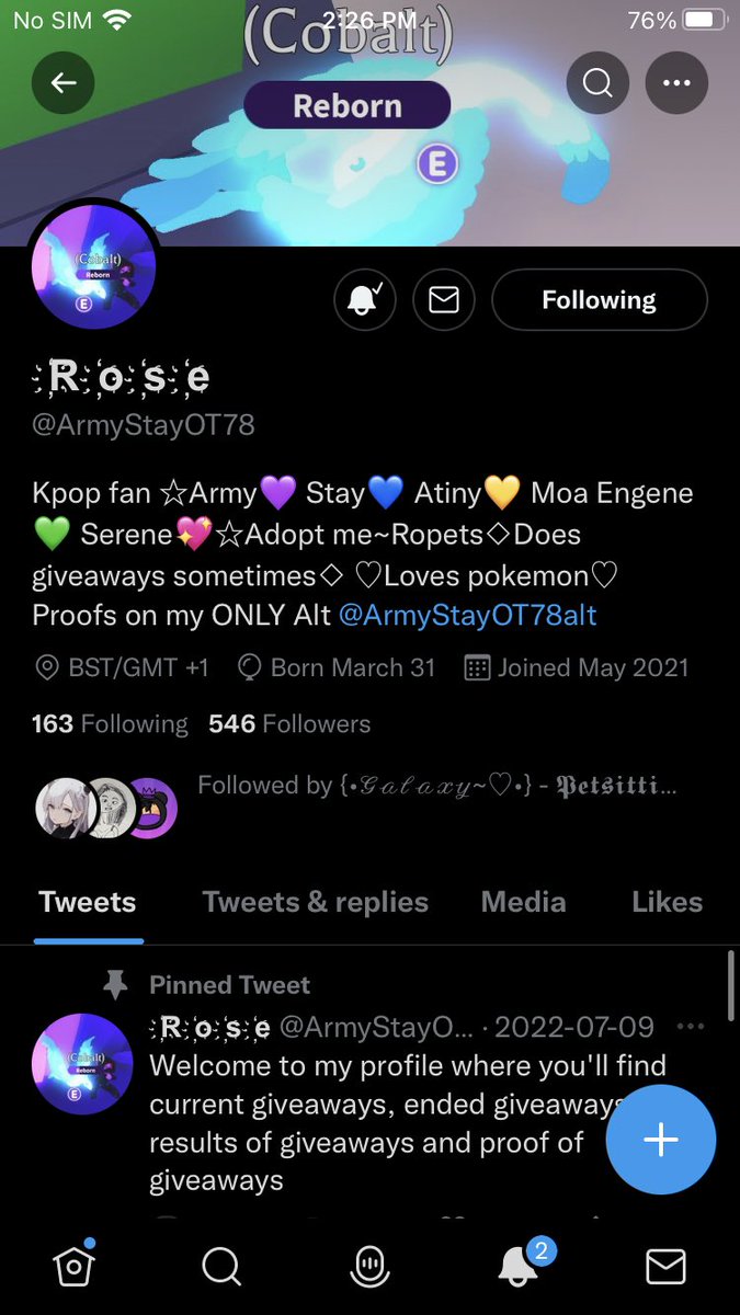 SAFASAAD2222's tweet photo. @LuvqAlisha @ArmyStayOT78 Done!! Username: safasaad2 :)!! Gl everyone! #JaAva https://t.co/RqcTniEmMd