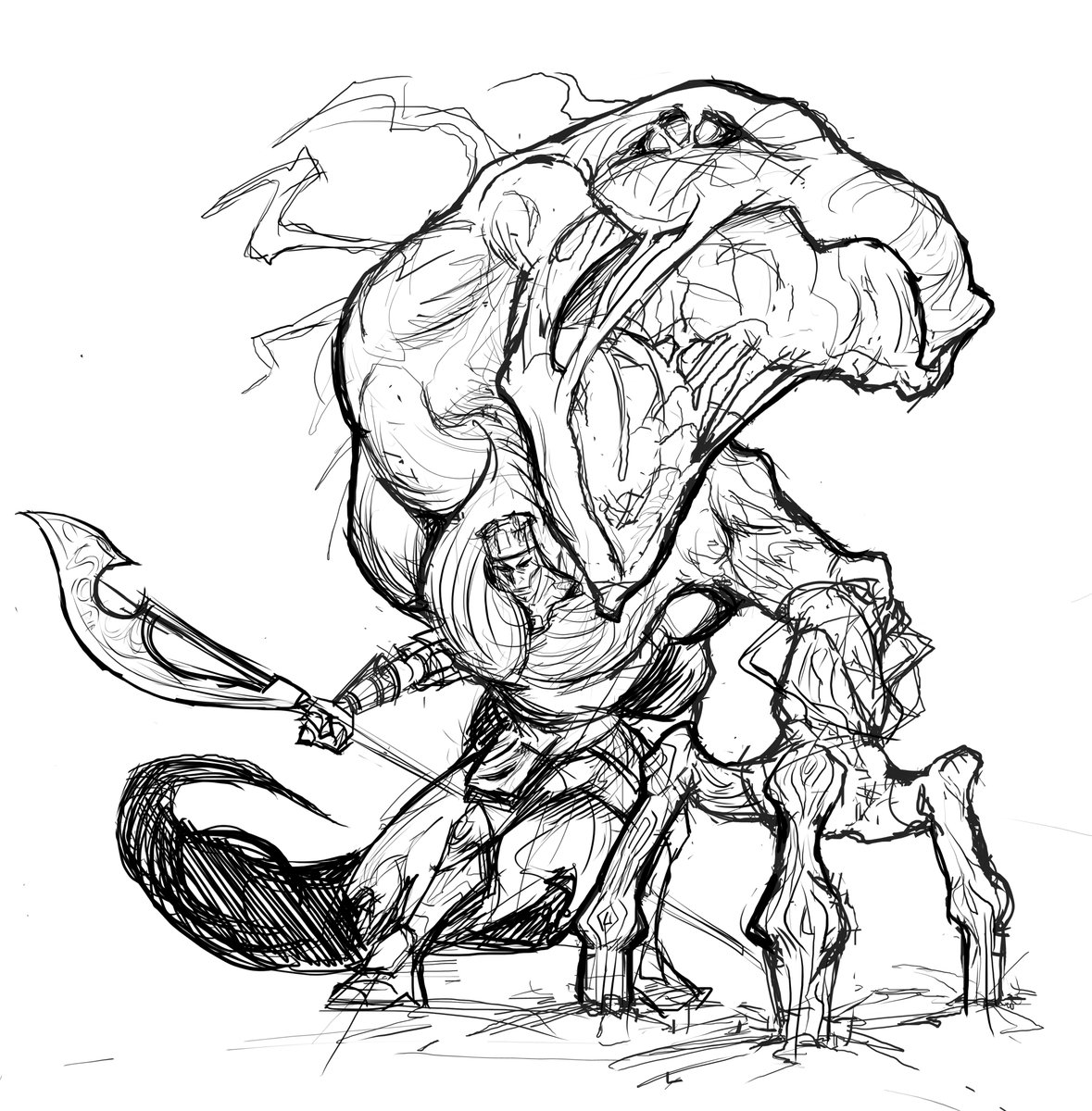 TBroccolini's tweet photo. The first encounter https://t.co/KDd9LhADWz