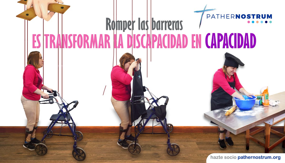 NostrumPather's tweet photo. Elige no poner el "dis" en mis capacidades #PatherNostrum #hazloposible #transformandoladiscapacidadencpacidad https://t.co/Y5MaqYugK5