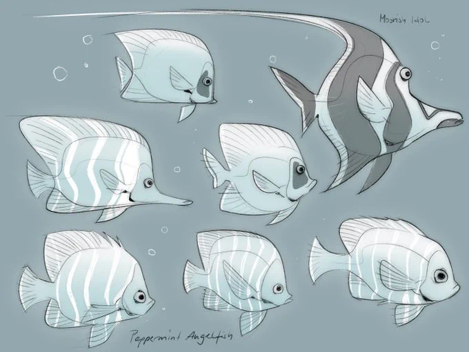 My little submarine excursion so far ... a nice shape practice. Had a lot of fun drawing something different from my usual stuff 