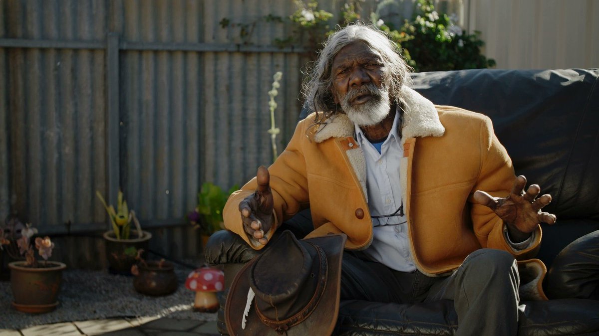 FuckCinephiles's tweet photo. Voulu comme un doux et nuancé adieu au monde de l'acteur David Gulpilil,#MyNameIsGulpilil fait preuve d'une noble dévotion à la vérité devant un homme qui rassemble l'héritage cinématographique et humain qu'il laissera derrière lui, alors qu'il est confronté à sa propre mortalité https://t.co/NWtQaFAt0y