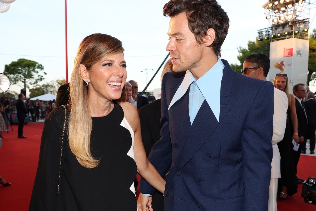 Marisa Tomei and Harry at the Venice International Film Festival