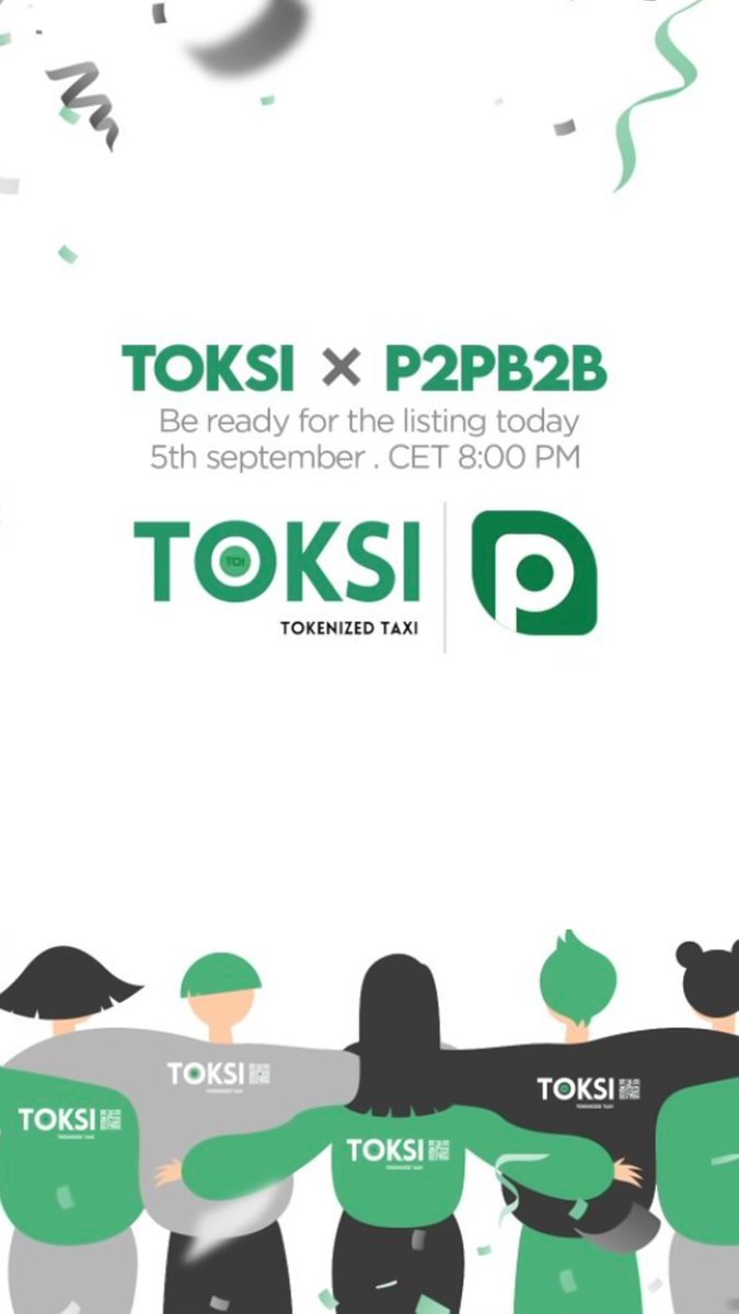 Toksiofficial's tweet photo. Dear community. 

The day has come. You can buy the TOI-Token now on the exchange! 

You can trade with following pairs:

TOI/USDT 
https://t.co/raVlemQQ9G

TOI/BUSD 
https://t.co/SpUhr4lKvS

TOI/BNB
https://t.co/F0bQ1DGH33

Be excited about the next steps.

#Crypto #Toksi #Web3 https://t.co/D9ibTuywfE