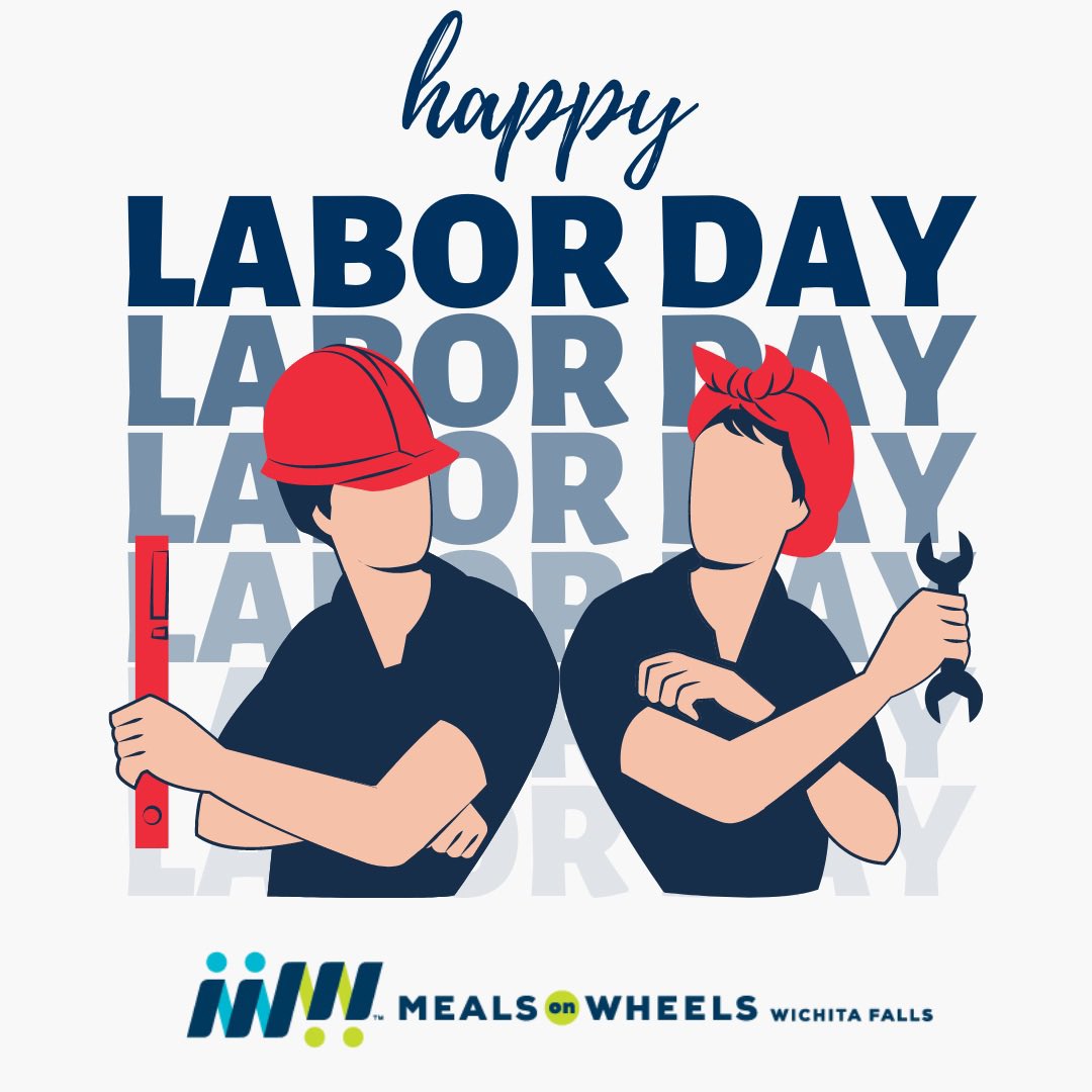 Happy Labor Day from all of us at Meals on Wheels Wichita County! 

Additional meals were delivered to our Meals on Wheels clients this week so that they have a nutritional meal to enjoy while our offices are closed. 🍽

#LaborDay #MealsOnWheelsWC