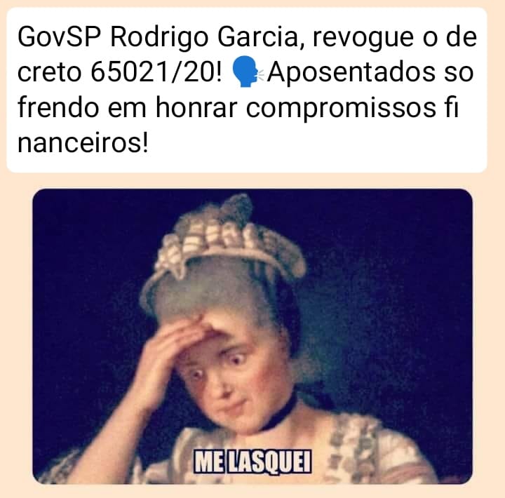 TeacherCris2021's tweet photo. @Lara40969552 @PSDBoficial @AssembleiaSP Por que será que @rodrigogarcia_ favorece grandes empresas e ferra aposentados e pensionistas❓ Será loucura ou pura maldade😡🤢 @PSDB_SP @PSDBoficial
@carlaopignatari 
@vcamarinha @cauemacris
@AssembleiaSP
#RodrigoGarciaEliminado https://t.co/KIKFgnukYY