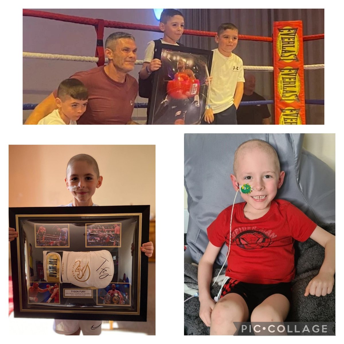 Davidcow11's tweet photo. Tyson Fury gloves made a whopping £2K at our show for Olivers fight against neuroblastoma. £113k raised. £147K to go to save his life. Read his story and if you can please donate https://t.co/UqdQm2Vdbd
@Tyson_Fury @Tyne_Wear_FRS @JustGiving @CDDFRS @NorthumbriaPCC https://t.co/fze9pPmxHM