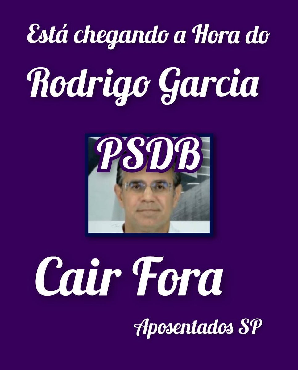 rogeria_chagas's tweet photo. #RodrigoGarciaEliminado Juntamente com todos os deputados apoiadores, do confisco salarial de aposentados e pensionistas. https://t.co/DXpehojH6T