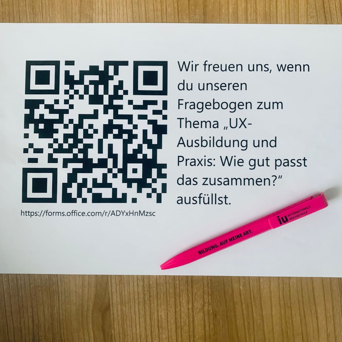 "UX-Ausbildung und Praxis: Wie gut passt das zusammen?" Bitte unterstützt uns, indem ihr den Fragebogen ausfüllt :) forms.office.com/r/j4K0mQE6CK #muc2022 <a href="/mucConf/">Mensch und Computer</a>