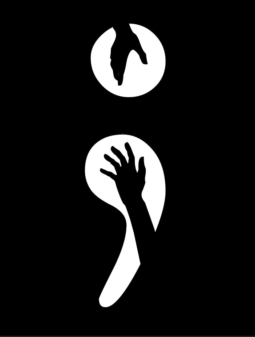 Rhodri152's tweet photo. The semi-colon appears where a sentence could end, but instead it goes on. 

It's okay not to be okay. Hold on. Speak to someone. If you are fighting that battle alone, please reach out. 

Don’t suffer in silence. 

#WorldSuicidePreventionDay https://t.co/oGnpBELBAz