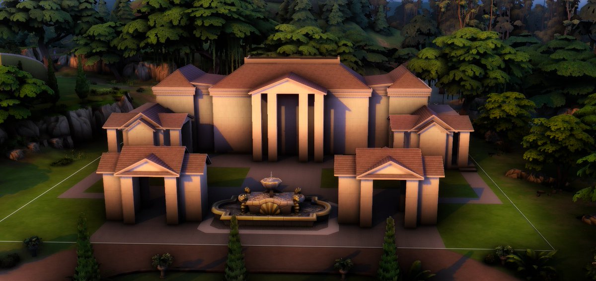 iSimmysBuild's tweet photo. Here is a little sneak peak on another mansion in progress 🤍

#TheSims #TheSims4 #ShowUsYourBuild #Mansion @TheSims https://t.co/RNitfU1dlI