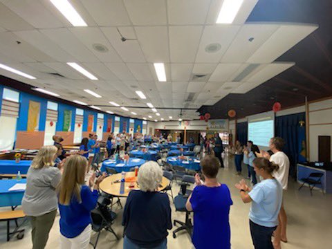 Starting off the 22-23 school year with a restorative practices refresher from Mr. Korr, team building activities, connecting with out WHY, and more! 🐯#ChristinaStrong #thisiswhereibelong