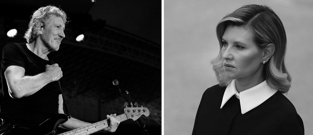 rogerwaters's tweet photo. "Did you exchange a walk on part in the war for a lead role in a cage?"

An Open letter to Mrs. Olena Zelenska from Roger Waters - Sunday 4th September 2022

Dear Mrs. Zelenska... 

Read more: https://t.co/YPe13ChnwE https://t.co/y7BV1MW2Zw