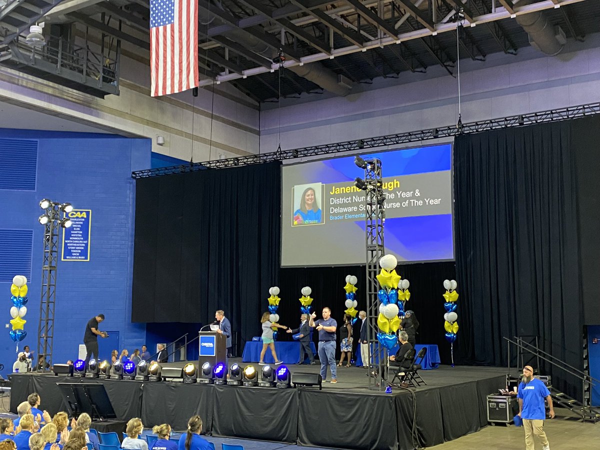 CSD Back to School rally! Brader staff ready to RISE UP for our students and families! 💙🐯 #ThisIsWhereIBelong #ChristinaStrong