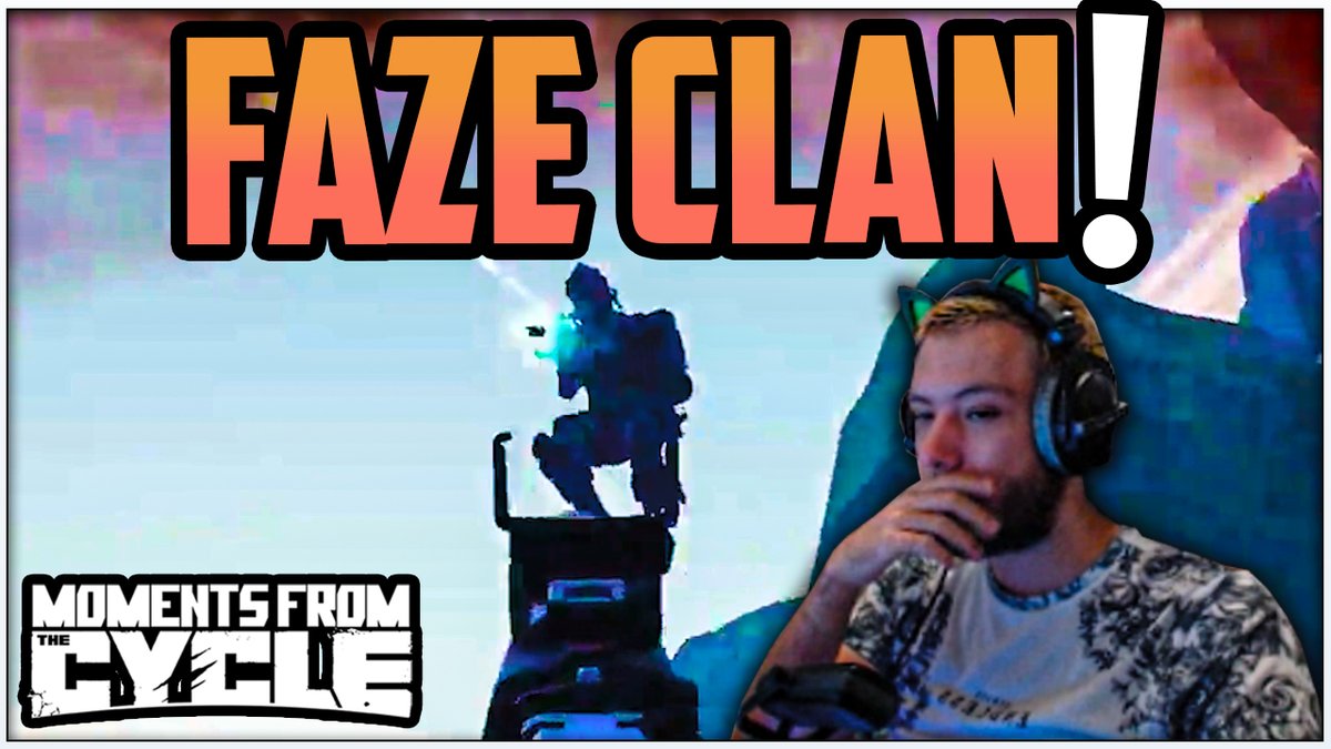 MomentsCycle's tweet photo. Episode 25: This Shot got me into FAZE Clan!

Featuring: 
@ChanceSoX 
@RayReign88 
@Nuxcii 
@PunchadaPiemann 
@Fleikez 
@VascoP7 
@cashmmt 

@TheCycleGame

(Link in Bio!)
#thecyclefrontier https://t.co/jK1J1kTvqH