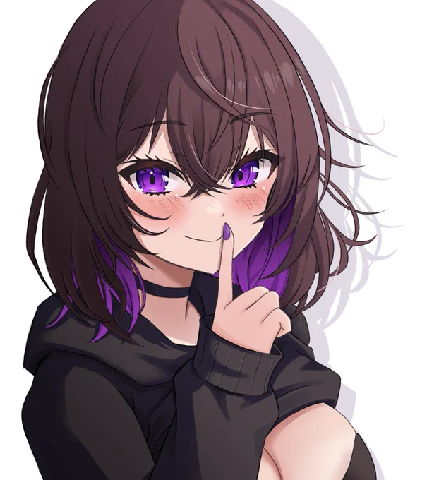 ルカワチャン「ナイショ」瑠川ねぎ先生のオリキャラのファンアートです!#Rukawart 