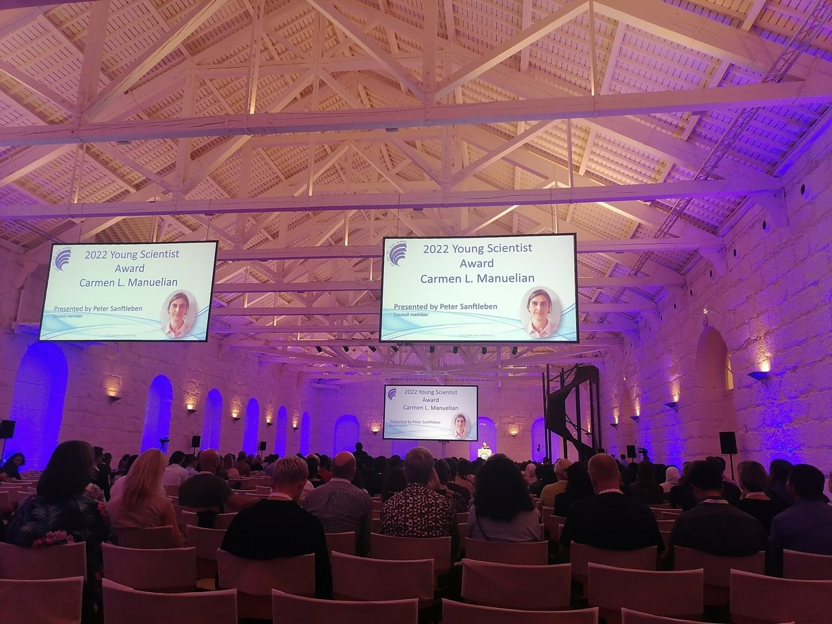 EAAP_Cattle's tweet photo. The Young Scientist Award 2022 goes to Carmen L. Manuelian for her research activity on animal farming systems and milk quality https://t.co/zK9VsBIo3I