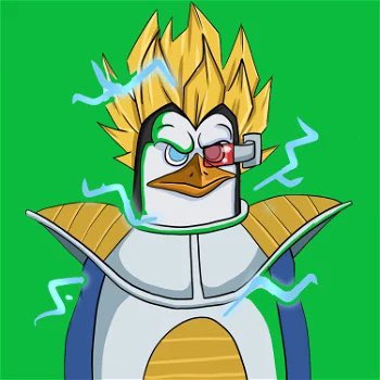 LFG picked up one more. Super Saiyan Power Yeet Yeet!!!💪@AngryPenguinsC  #HederaHeatWave #HederaNFTs #Hedera