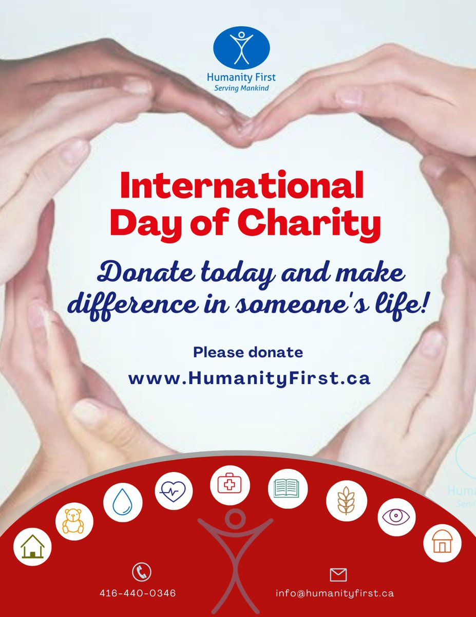 humanityfirst's tweet photo. On this #InternationalCharityofDay 
Thank you to our volunteers &amp; donors for #giving back.

Let's be thankful for our blessings &amp; make a special effort to give back today, tomorrow &amp; everyday!
Donate today at https://t.co/V6YS7A60RB
#InternationalCharityDay https://t.co/mSjCGm799K