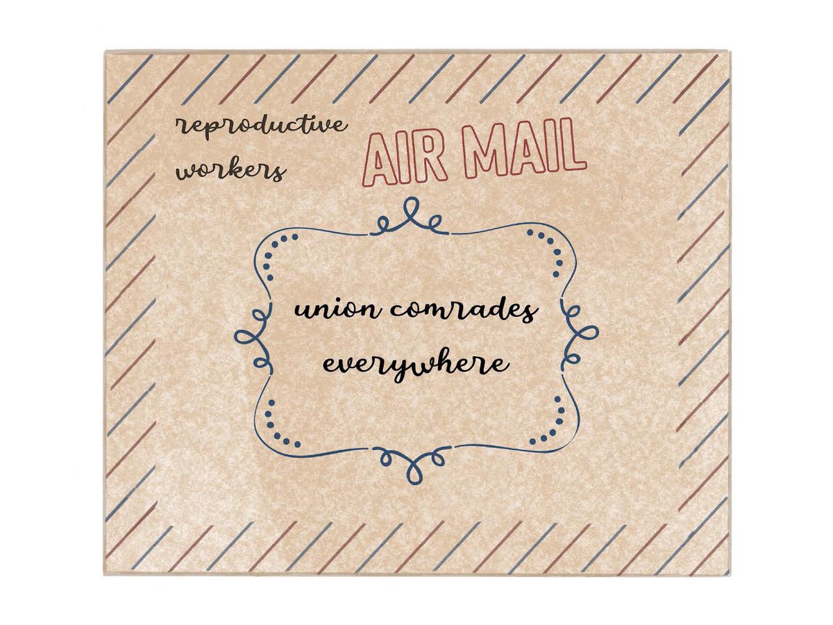 ReproWorkers's tweet image. To our union comrades: we are workers of the reproductive health, rights, and justice movement. This Labor Day, we invite you to join us in bringing the full might of worker power to our fight. Read about our priorities here, and come organize with us: bit.ly/ReproWorkers