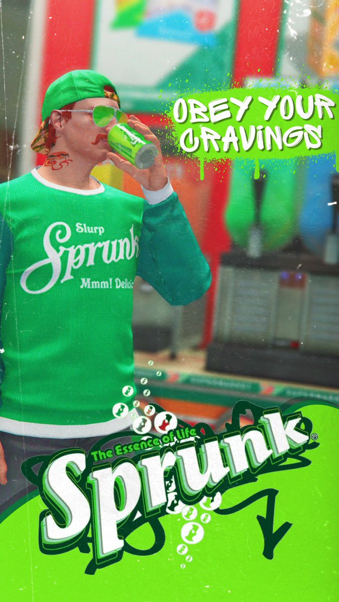 TopDogGeeks's tweet photo. Green &amp; Groovy 💚
-
#GTAOnline #RockstarGames #GTA #Sprunk #SprunkVsECola #ECola https://t.co/OI5HqnVDm9