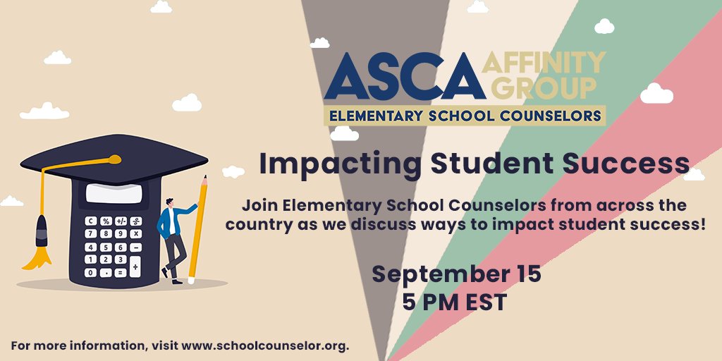 Lisa_Kilcourse's tweet image. Join me and other ASCA Affinity Group Leaders in the conversation by registering here: schoolcounselor-org.zoom.us/meeting/regist…