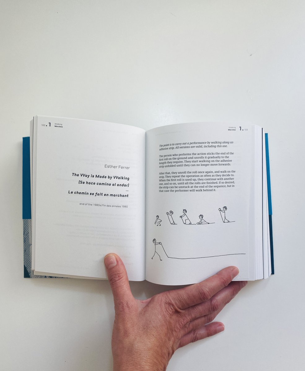 elenabiserna's tweet photo. 💎 In carne e ossa!
Walking from Scores is out today @PressesReel! 
An anthology of text and graphic scores to be used while walking
FR > https://t.co/DCrBrFfSA6
EN > https://t.co/HaLHlKaqrY... https://t.co/SPGBhgRSvH