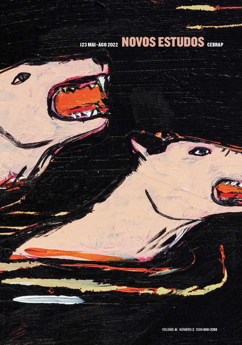 Vem aí a Novos Estudos 123, com ensaio visual da artista plástica Vânia Mignone.