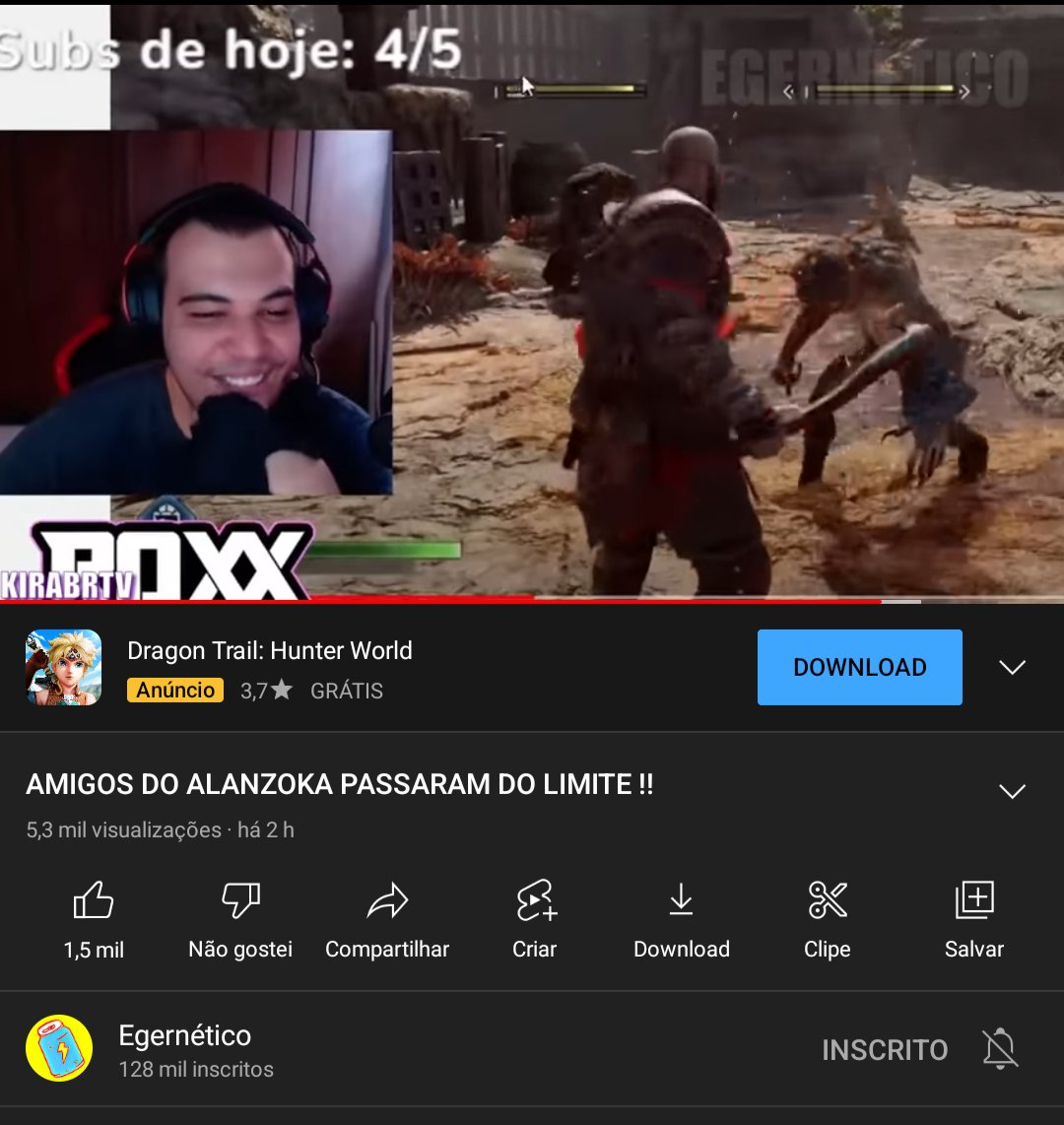 KiraBRTV's tweet photo. Mano eu apareci no canal do @EgerneticoYT HAUAHAUAH

TOP DEMAIS https://t.co/WbZJDck1vp