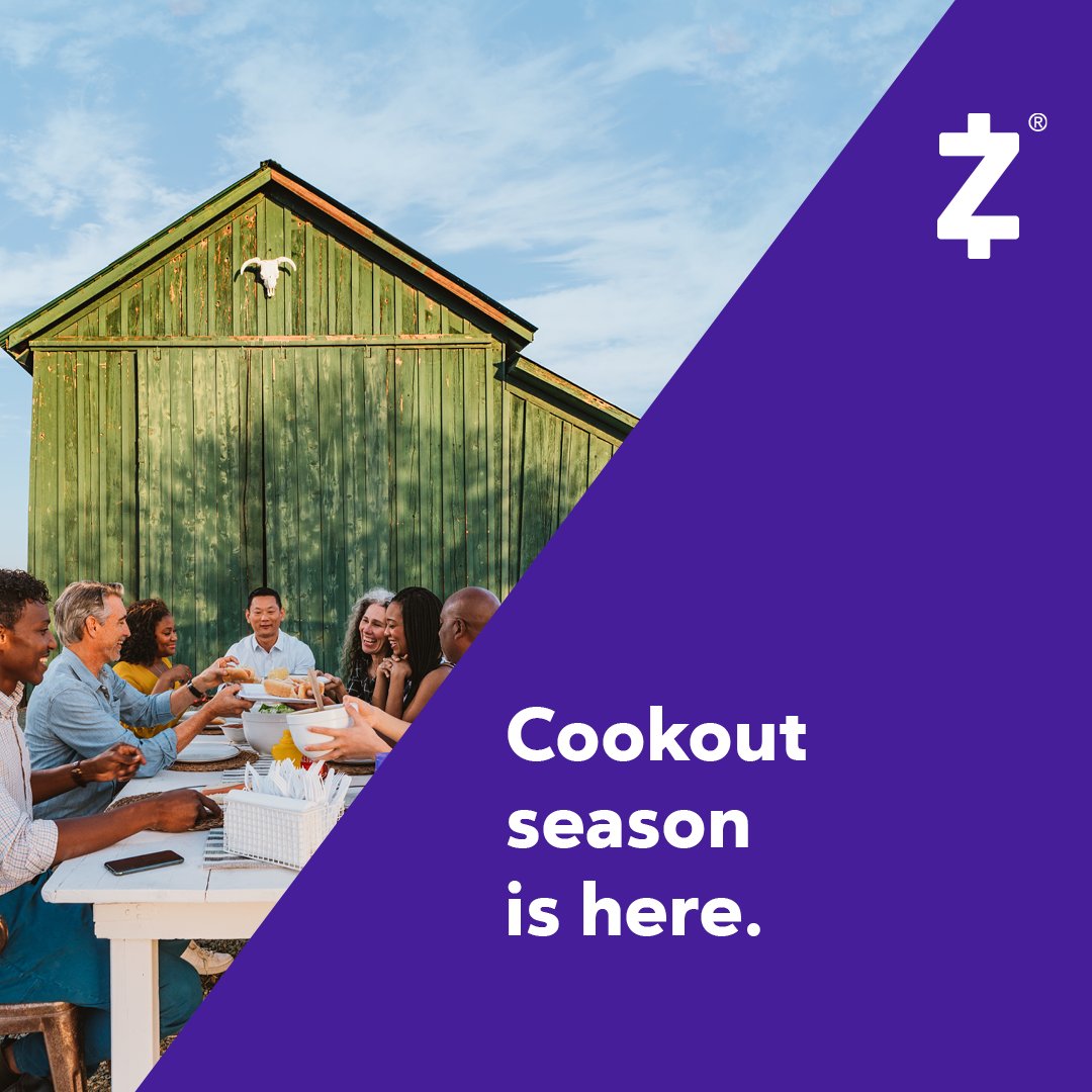 Grab your forks 🍴 (and phones 📱) we're grilling and using Zelle to split the cost of supplies! bddy.me/3TKqAx9