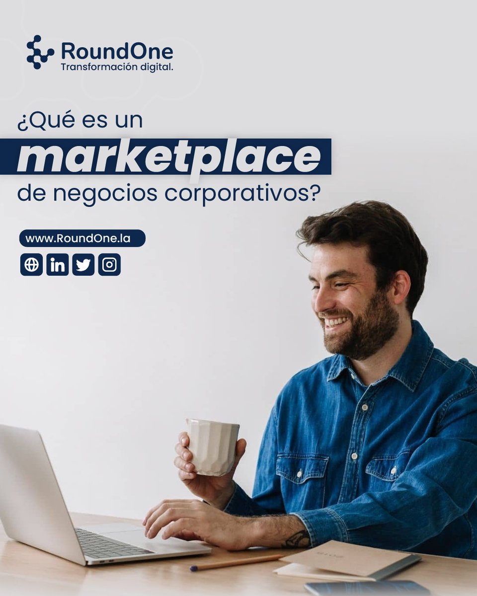 Un marketplace es una plataforma que sirve de intermediaria entre vendedores y clientes, en este caso los productos y servicios se enfocan en negocios corporativos.

Con RoundOne.la te aseguras de encontrar tecnología que se adapte a tus necesidades.
